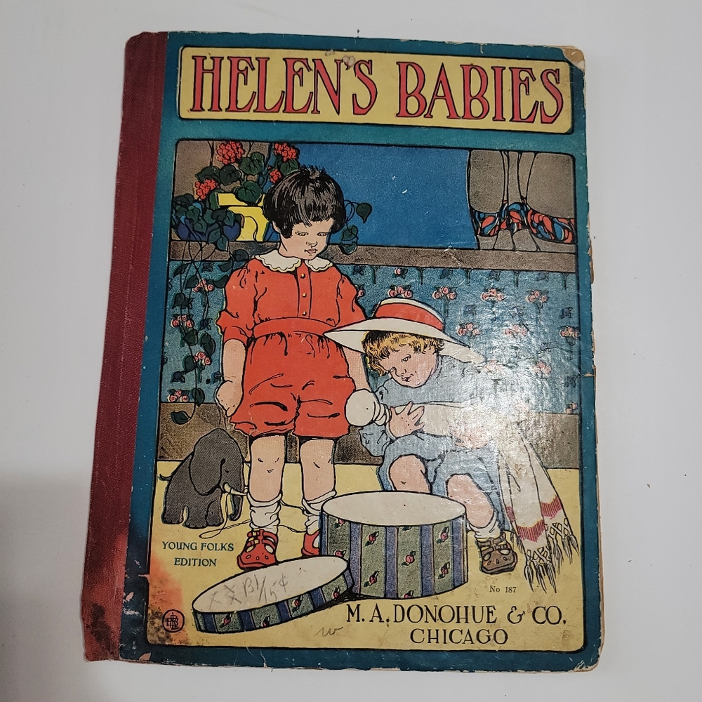 Vintage Children's Book 'Helen's‎ Babies'